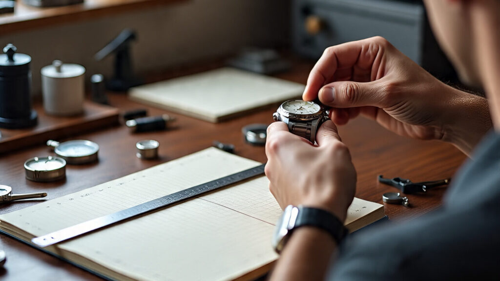 how to measure wrist size for a watch